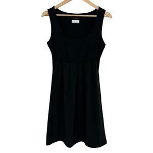 Columbia Sporty Summer Dress Sz S Black Casual Golf Tennis Hiking Outdoors VGUC